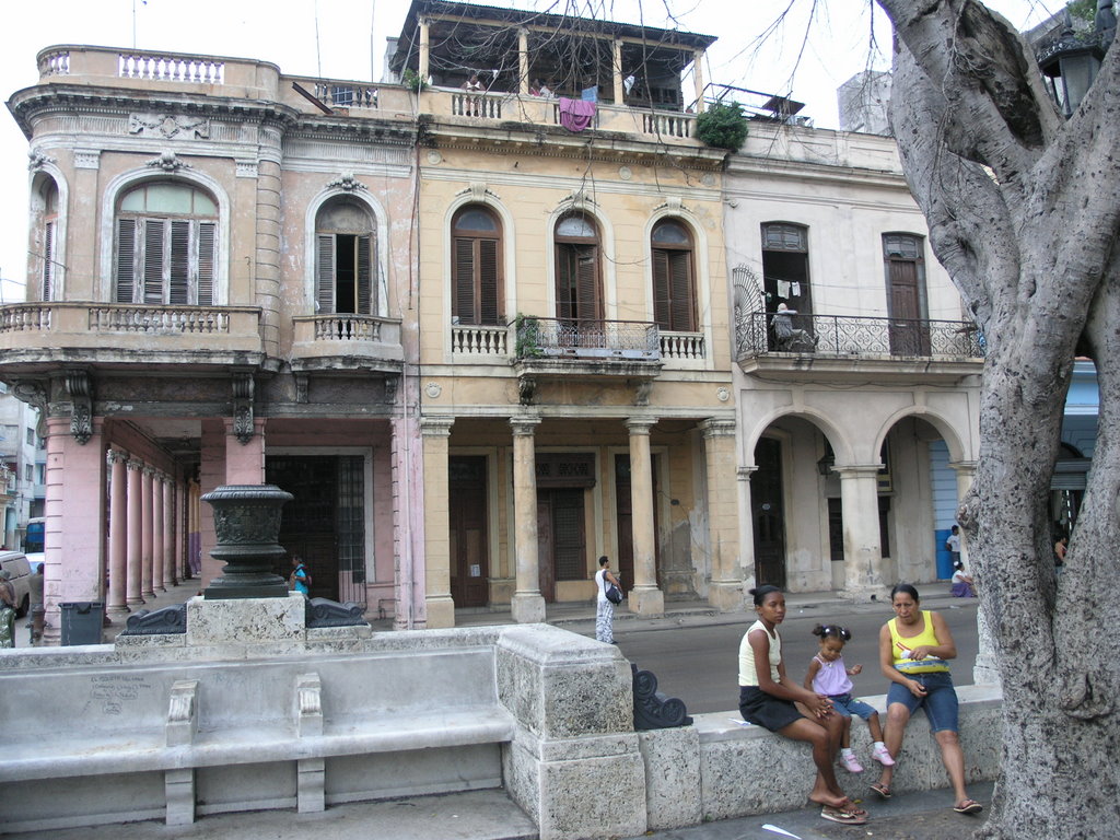 Spanischer Kolonialstil in der Paseo de Marti