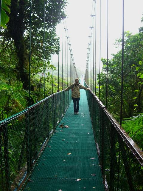 Hängebrücke im Monteverde NP